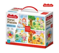 Пазл First Puzzle 4 в 1 "Времена года" №04363