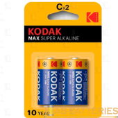 Батарейка Kodak MAX  LR14 C BL2 Alkaline 1.5V (2/20/200/6000)