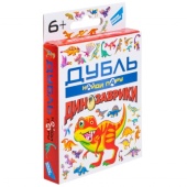 Игра детская настольная "Дубль Динозаврики" 2119C Игра детская настольная "Дубль Динозаврики" 2119C