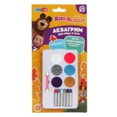 Аквагрим МИКС Маша и Медведь маша и медведь МУЛЬТИ АРТ   FACEPAINT-127100