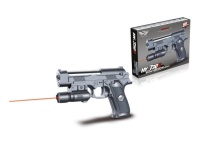 Пистолет с лазер. прицелом, съемный магазин HY730B в кор. 1B01583
