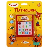 Логическая игра пятнашки Три Кота блист.14*19*1см ИГРАЕМ ВМЕСТЕ  B1241491-R2