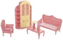Гостиная комната "Маленькая принцесса" (нежно-розовая) С-1524