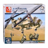 Конструктор "Армия" (520 дет.) 38-0508 / 135505