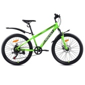 Велосипед 24" Rocket Aries 1.0 , цвет зеленый, размер 13"  24SD.ARIES1.13GN.25 / 468576