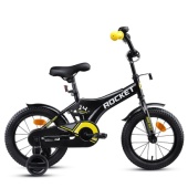 Велосипед 14" Rocket Phoenix, цвет черно/желтый    14.PHOENIX.BK/Y.25 / 472944