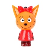 Игрушка пластизоль для ванны Три Кота в сетке КАПИТОШКА    ST-FT1809-B01