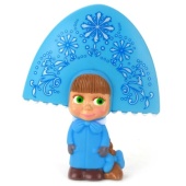 ФИГУРКА ДЛЯ ВАННОЙ "ИГРАЕМ ВМЕСТЕ" МАША-СНЕГУРОЧКА В СЕТКЕ (РУСС. УП.) , 34R