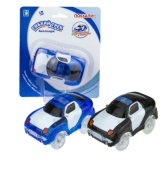 Гибкий трек патрульная машина, с 5 ламп., 2 цв. Т16668