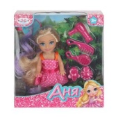 Кукла Аня 12 см, акс., кор КАРАПУЗ   ANNA-SET2-BB