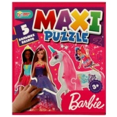 Барби. Макси-пазлы. 5 больших пазлов. 203х245х40 мм. Умные игры 324815