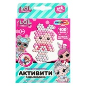 Аквамозаика 100 бусин лол МУЛЬТИ АРТ   AB-120535