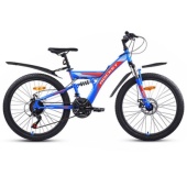 Велосипед 24" Rocket Azkar 24 , цвет синий, размер 15" 24SD.R-AZK.15BL.24 / 436920 Велосипед 24" Rocket Azkar 24 , цвет синий, размер 15" 24SD.R-AZK.15BL.24 / 436920
