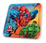 Деревянный Пазл spiderman 10*10 см терм. пакет Буратино SPM-02