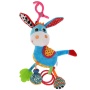 Текстильная игрушка погремушка ослик подвеска с вибрацией RV-DONKEY