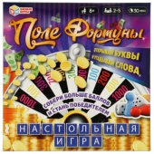 Поле Фортуны. Настольная игра-ходилка квадрат. 270х270х55 мм. Умные игры 343998