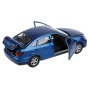 МАШИНА "ТЕХНОПАРК" МЕТАЛЛ. ИНЕРЦ. NISSAN ALMERA 12СМ, ОТКРЫВ. ДВЕРИ, В АССОРТ.