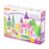 Конструктор "Макси" - "Весёлая принцесса" (86 элементов) (в коробке) 77691