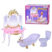 Набор мебели для кукол "Ванная комната"    2316 / 010396
