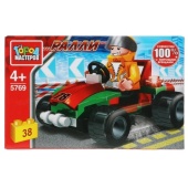 Конструктор гонщик на карте, 38 дет. 5769-KK