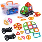 Конструктор магнитный, большой размер дет. (24 дет.), в ящике   MG0007-1 / 436333