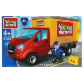 Конструктор газель: кунг, 56 дет. 5123-KK