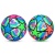 Мяч надувной PVC "Цветные звезды" 22,5 см., 60 гр. (цвет микс)   00-3970 / 436614