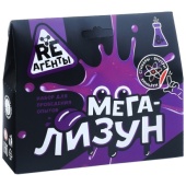 Научно-познавательный набор "Мега-Лизун", фиолетовый, модели «Re-Агенты»  EX007T / 328530