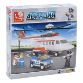 Конструктор "Вертолет" (259 дет.) 38-0363 / 077615