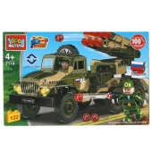 UAZ конструктор uaz HUNTER спасателей, 45 дет. (легко собрать) Город мастеров SB-5101
