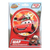 Фольгированный шар -круг тачки ЧУДО ПРАЗДНИК   FBC-111228-C