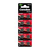 Батарейка Camelion G13/LR1154/LR44/357A/A76 BL10 Alkaline 1.5V (10/100/3600/12600)