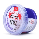 Слайм 120 мл., Мир Пикселей. Классический фиолетовый (с ароматом вишни) Сли-002 / 468033