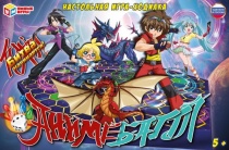 Аниме баттл. Настольная игра-ходилка. 217х330х27 мм. Умные игры.  343989