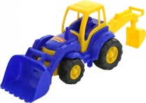 Чемпион, трактор с лопатой и ковшом (в сеточке) 0513