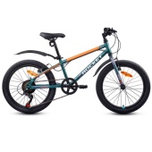 Велосипед 20" Rocket Crux 1.0 , цвет зеленый, размер 11"   20SV.R-CRUX1.11GN.24 / 436922