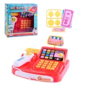 Игровой набор "Касса" на батарейках, 777-23 / 384332 Игровой набор "Касса" на батарейках, 777-23 / 384332
