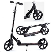 Самокат 2-х кол., черный, PU/ 200 мм, ABEC 7,    U038448Y / 433150