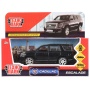 Машина металл "CADILLAC ESCALADE" 12см, открыв. двери, инерц, черный в кор. Технопарк, ESCALADE-BK