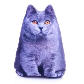 Игрушка антистресс "Кот серый" 30см, МТ30001 / 415871