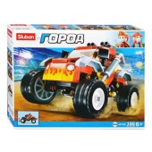 Конструктор "Город. Гоночный джип" (150 дет.) 38-1105 / 421107 Конструктор "Город. Гоночный джип" (150 дет.) 38-1105 / 421107