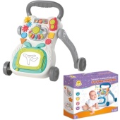 Каталка-ходунок Levatoys MK368-16B серый в кор 419-612 / FCJ1139420