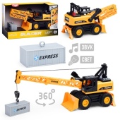 Спецтехника "Кран" 1:14 (свет, звук) WY1140A / 491938 Спецтехника "Кран" 1:14 (свет, звук) WY1140A / 491938