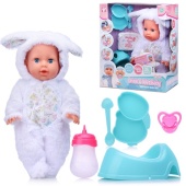 Пупс "Шурик" (пьет, писает) с аксессуарами,    YL2535A-F / 486422