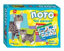 Лото "Чей малыш?"  80305