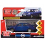 Машина металл NISSAN almera 12 см, двери, багаж., инерц., кор. Технопарк SB-17-47-NA(BU)-WB