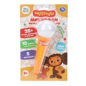 Музыкальный микрофон СОЮЗМУЛЬТФИЛЬМ 25+ песен,звуков.блист.бат. Умка HT569-R14 (120) Музыкальный микрофон СОЮЗМУЛЬТФИЛЬМ 25+ песен,звуков.блист.бат. Умка HT569-R14 (120)