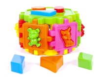 Фигура логика Шестигранник с животными 50-104