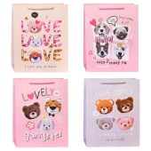 Пакет подарочный 26*32*10 "Love"   00-3693 / 433195