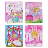 Пакет подарочный бумажный "Princess" вертикальный, размер 26x32x10 см 9041165 / 426225